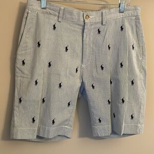 Polo Ralph Lauren Logo Pattern Shorts